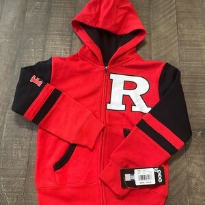 Red and Black Rutgers Sweatshirt